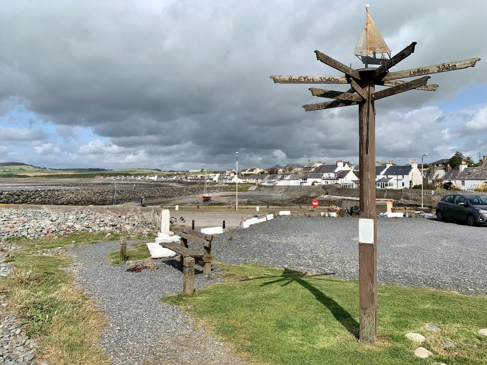 Saltlife Cottage Port William Buitenkant foto