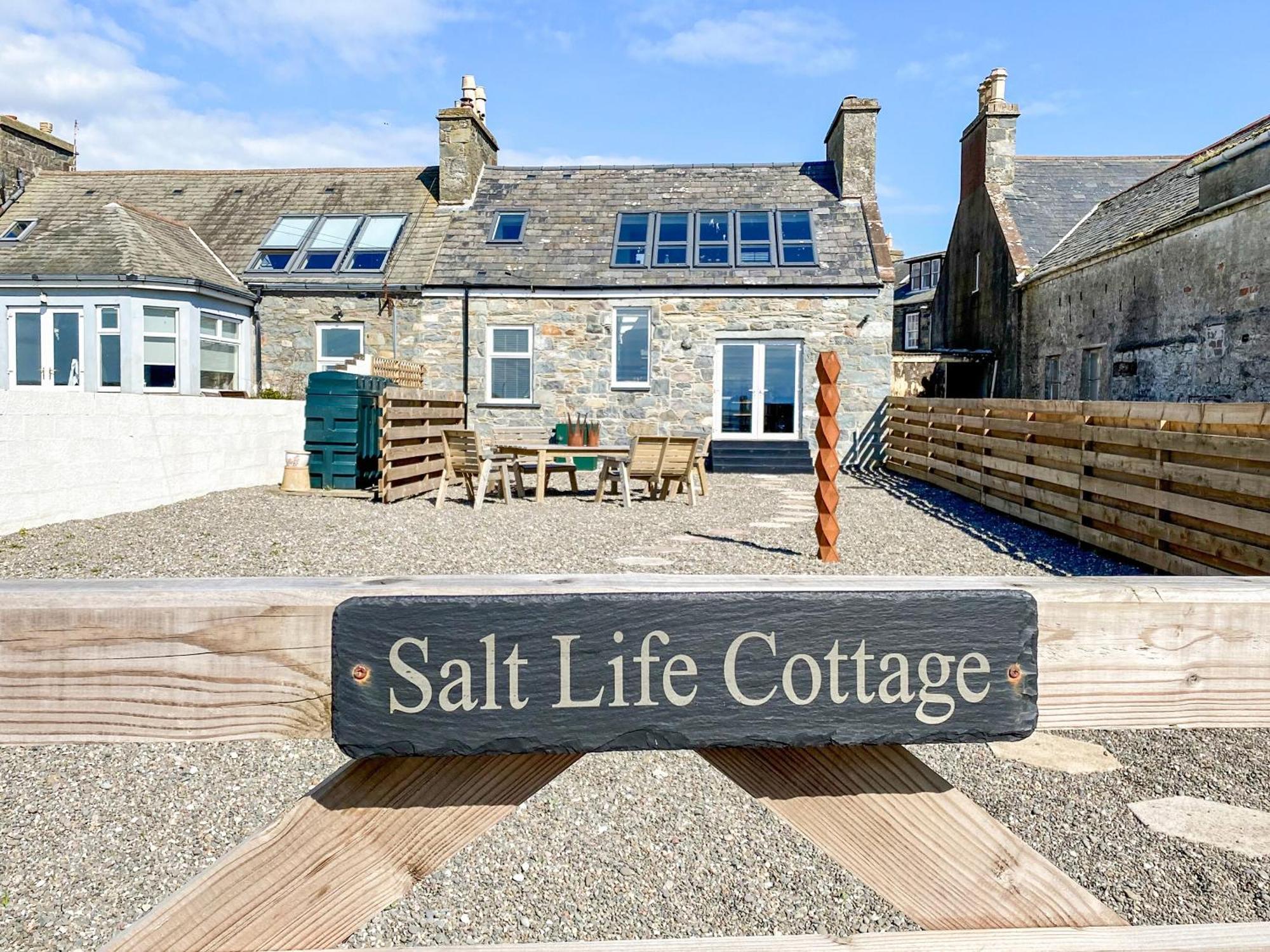 Saltlife Cottage Port William Buitenkant foto